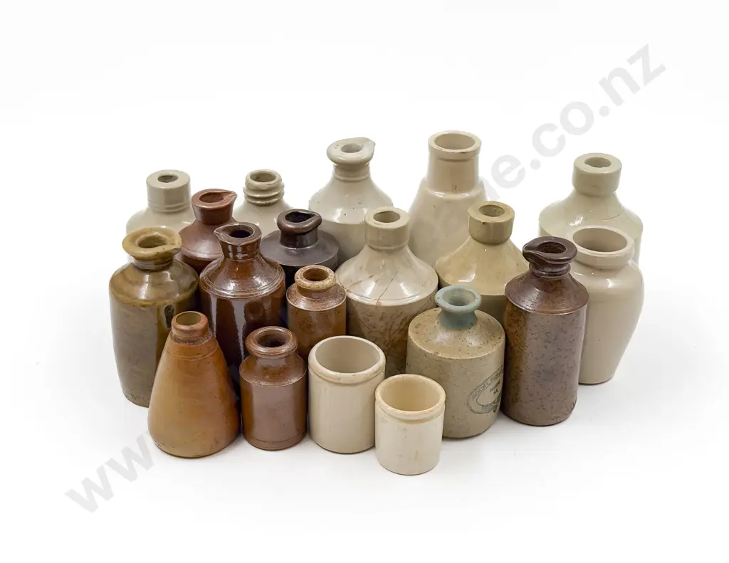 Quantity of Assorted Stoneware Bottles etc Image 1++