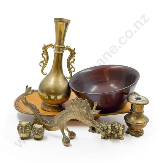 Quantity of Assorted Brassware etc