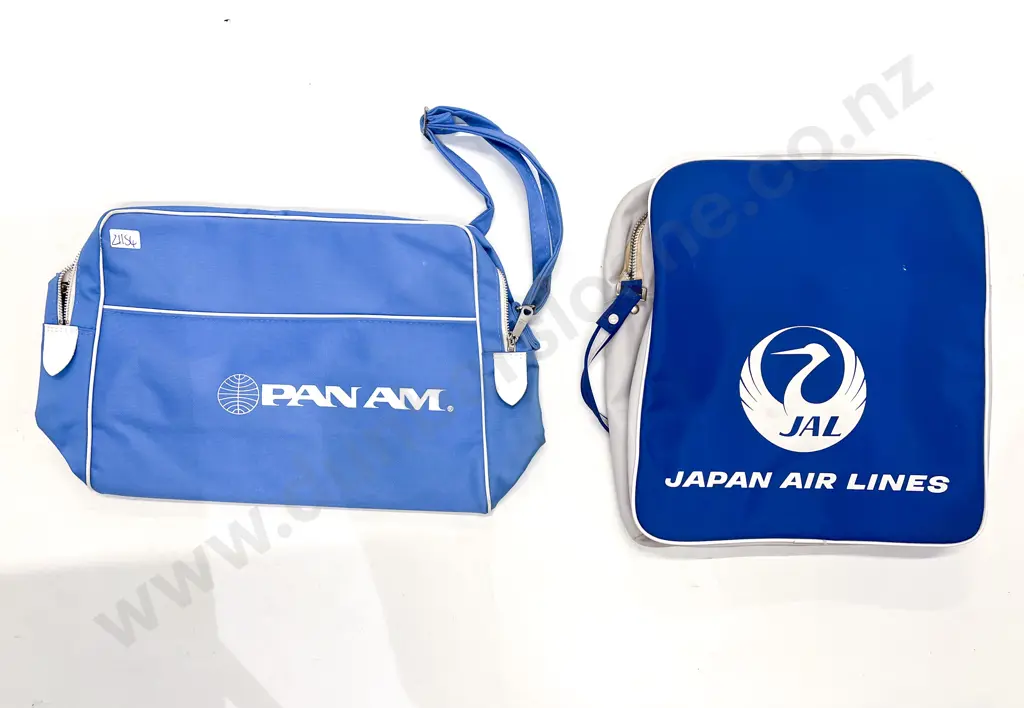 Vintage Pan Am Travel Bag & Other Image 1++