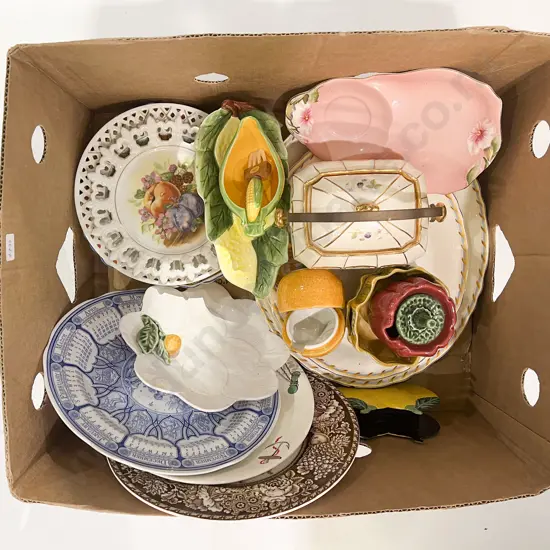 Box Quantity of Assorted China etc