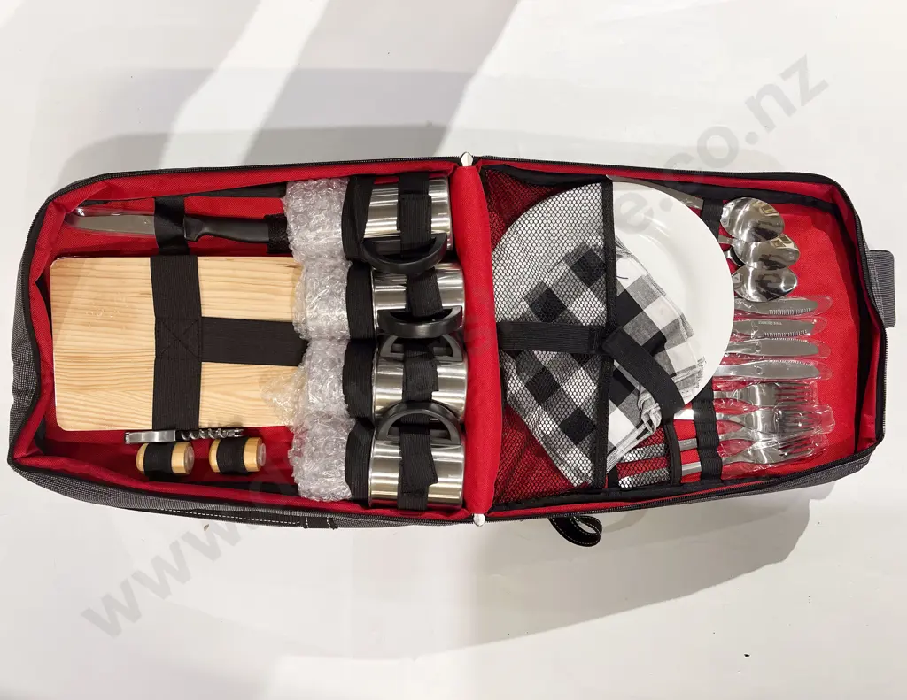 Quantity of Assorted incl BBQ Set Picnic Backpack & Assortment of Cutlery etc Image 1++