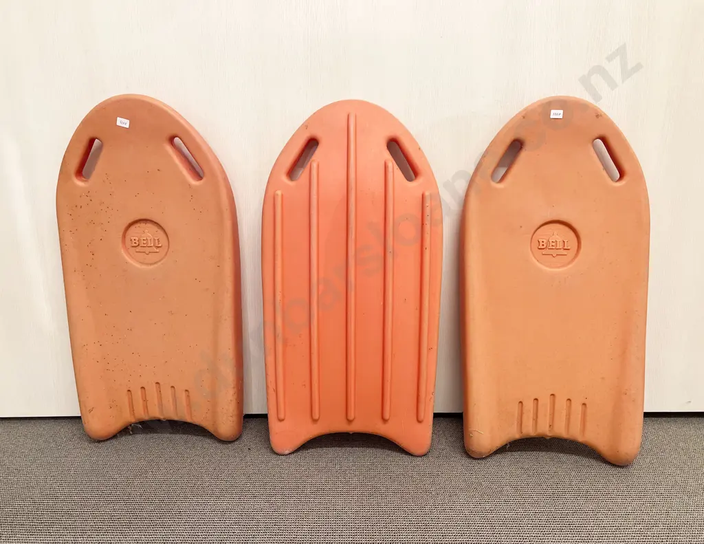 Three Assorted Vintage Life Saving Kick Boards Image 1++