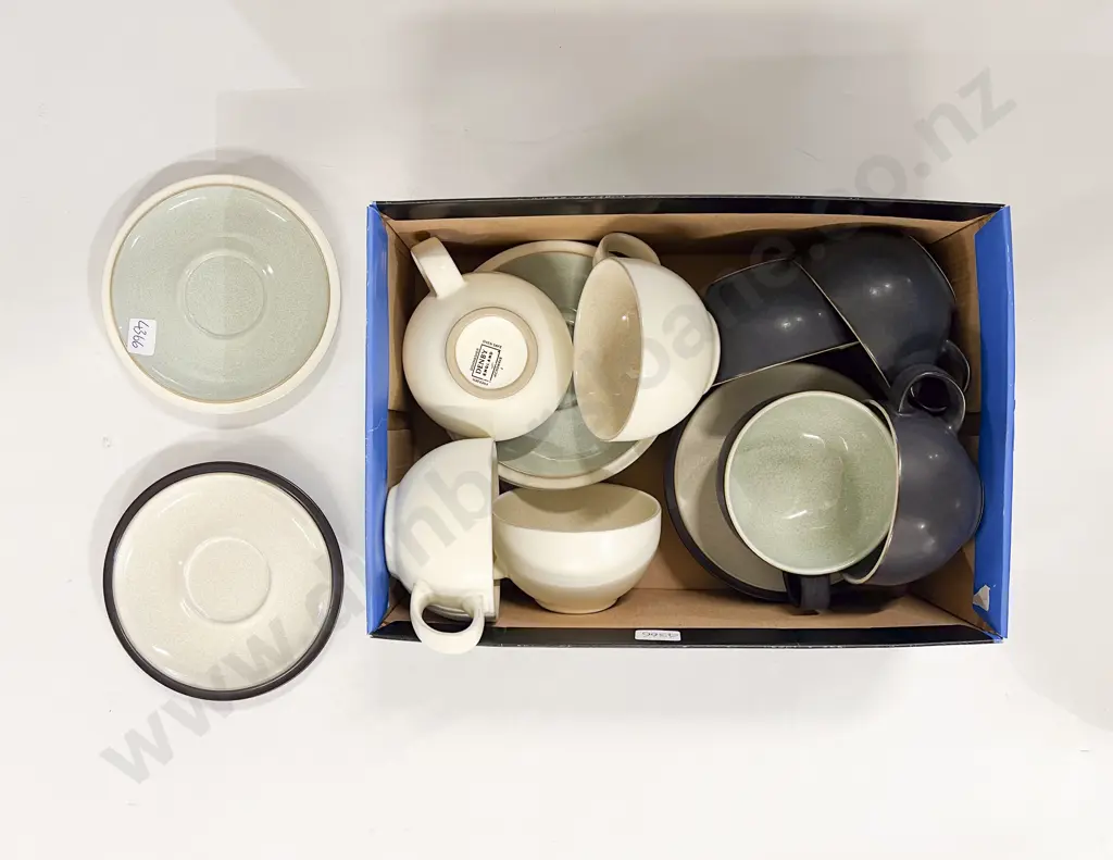 Two Denby Stoneware Part Tea Sets Image 1++