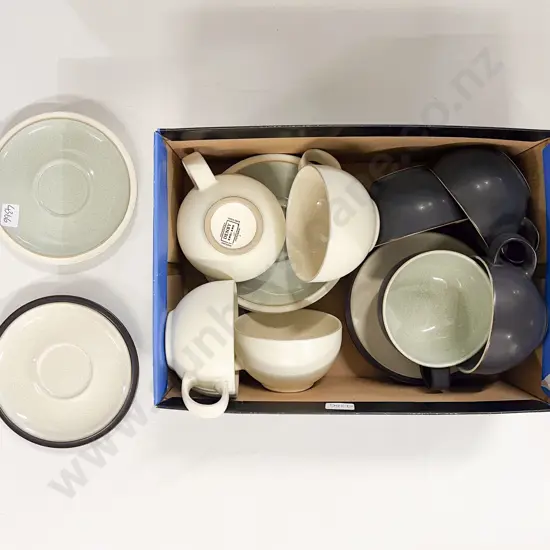 Two Denby Stoneware Part Tea Sets