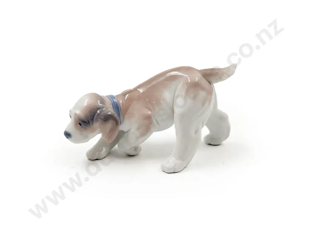 Lladro Dog Figure "Little Hunter" in Original Box Image 1++