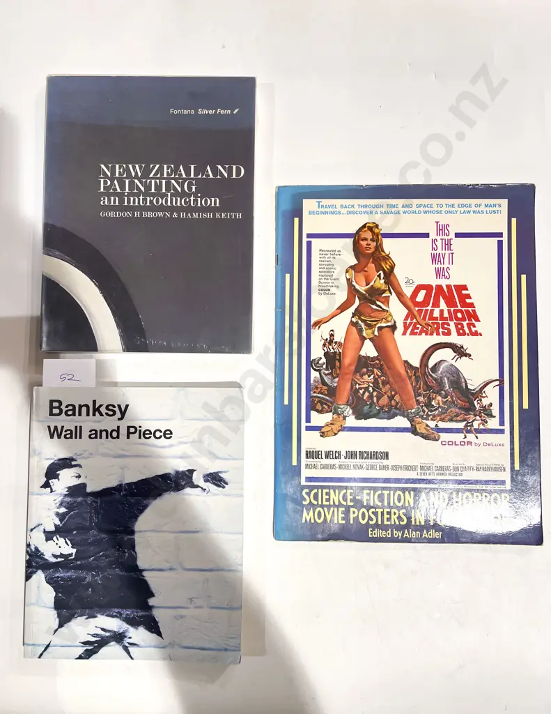 Banksy "Wall & Peace" & Two Other Art Related Volumes Image 1++
