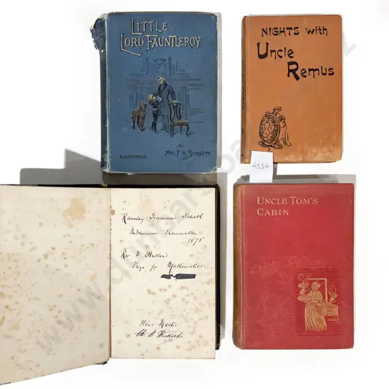 Homes without Hands I.G. Wood Leatherbound Volume together with Three Other Vintage Books