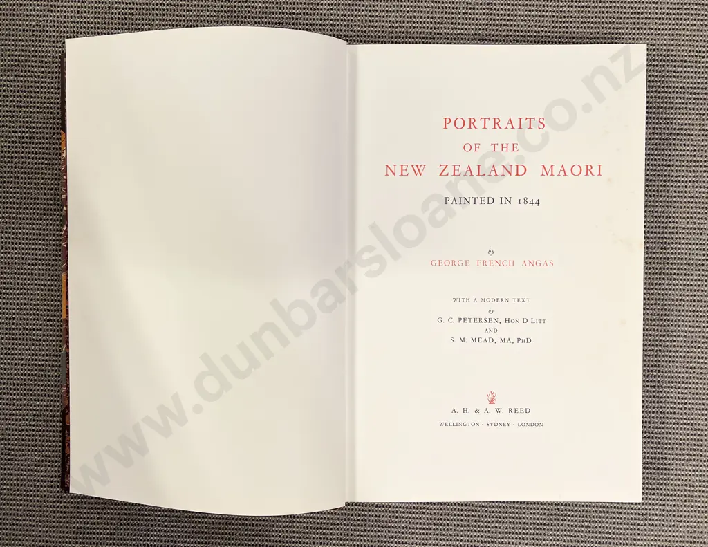 Angas Portraits of NZ Maori Image 1++