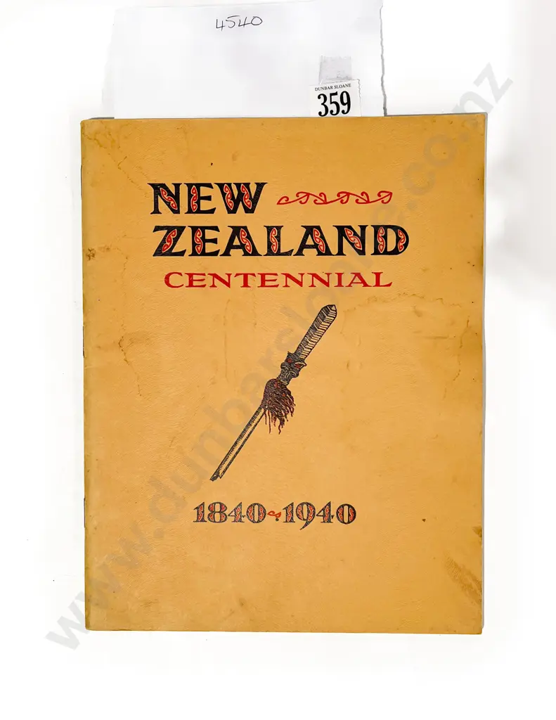 NZ Centennial 1840-1940 Image 1++