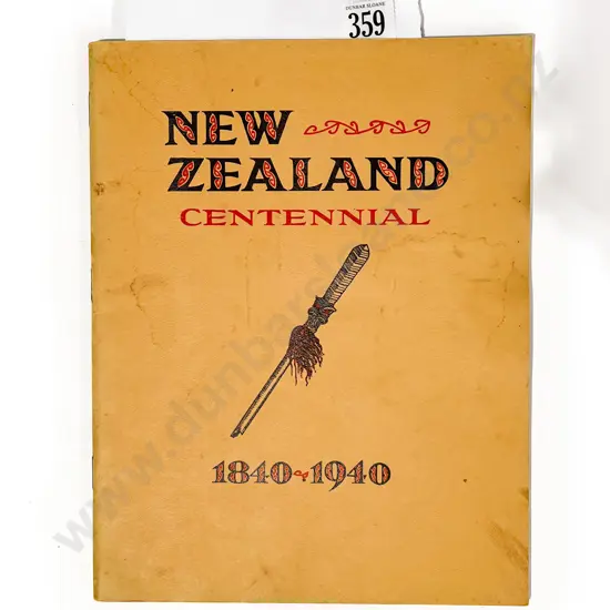 NZ Centennial 1840-1940