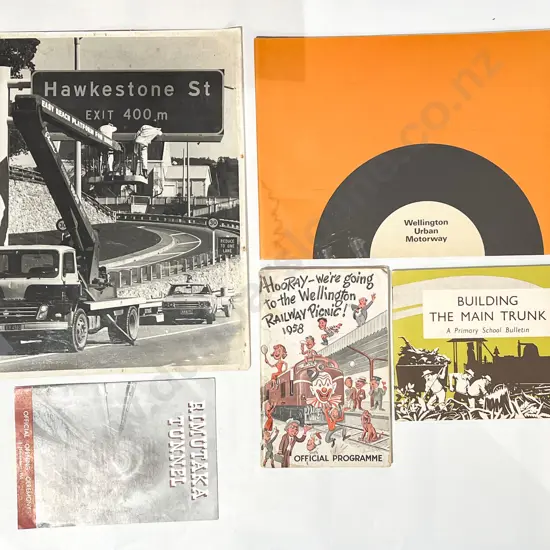 Wellington Urban Motorway Booklet with Three Others