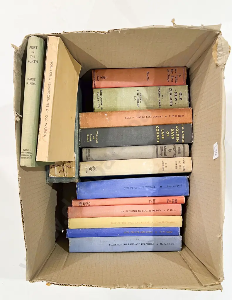 Boxed of Quantity of Assorted Early NZ Reference Image 1++