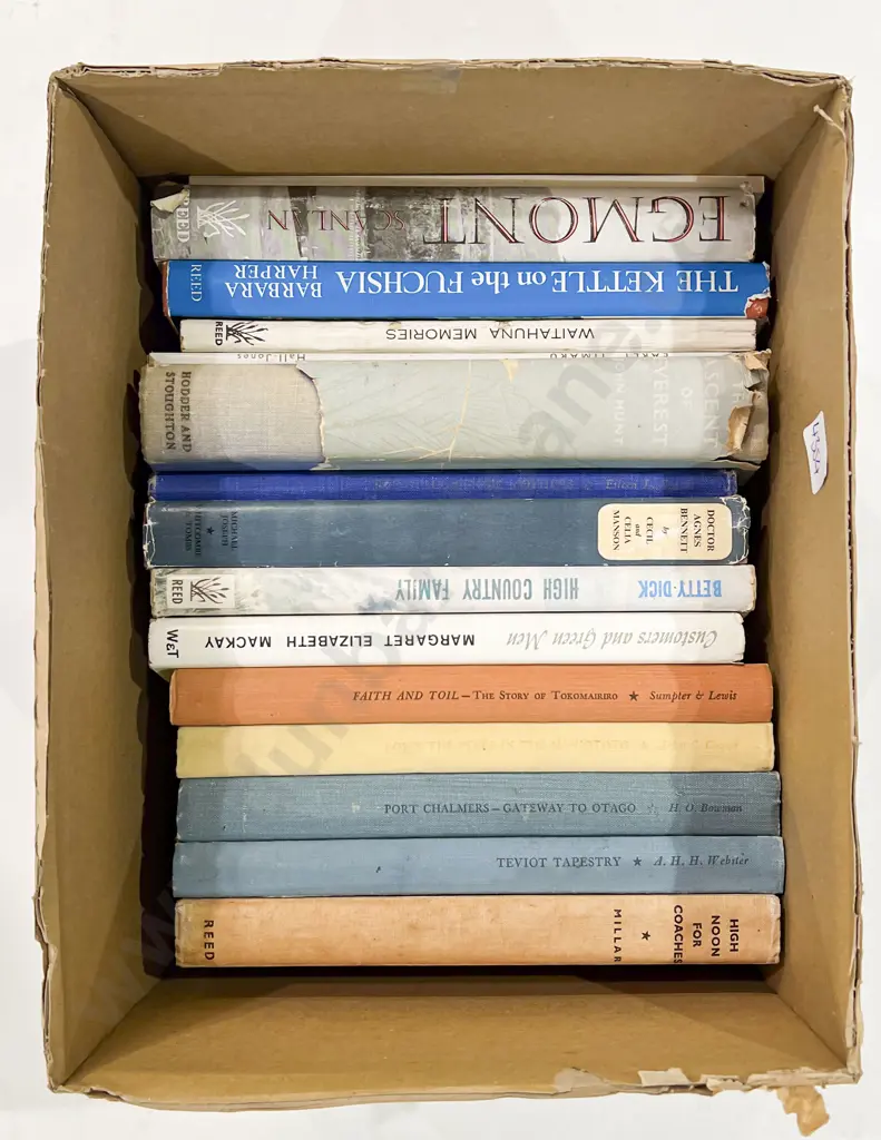 Boxed of Assorted Books Image 1++