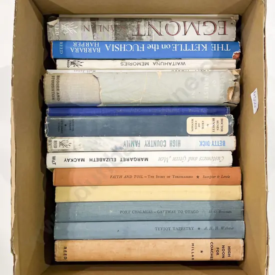 Boxed of Assorted Books