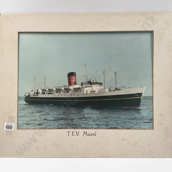 Unframed Vintage Photographic Print of the T.E.V. Maori Inter-Island Ferry
