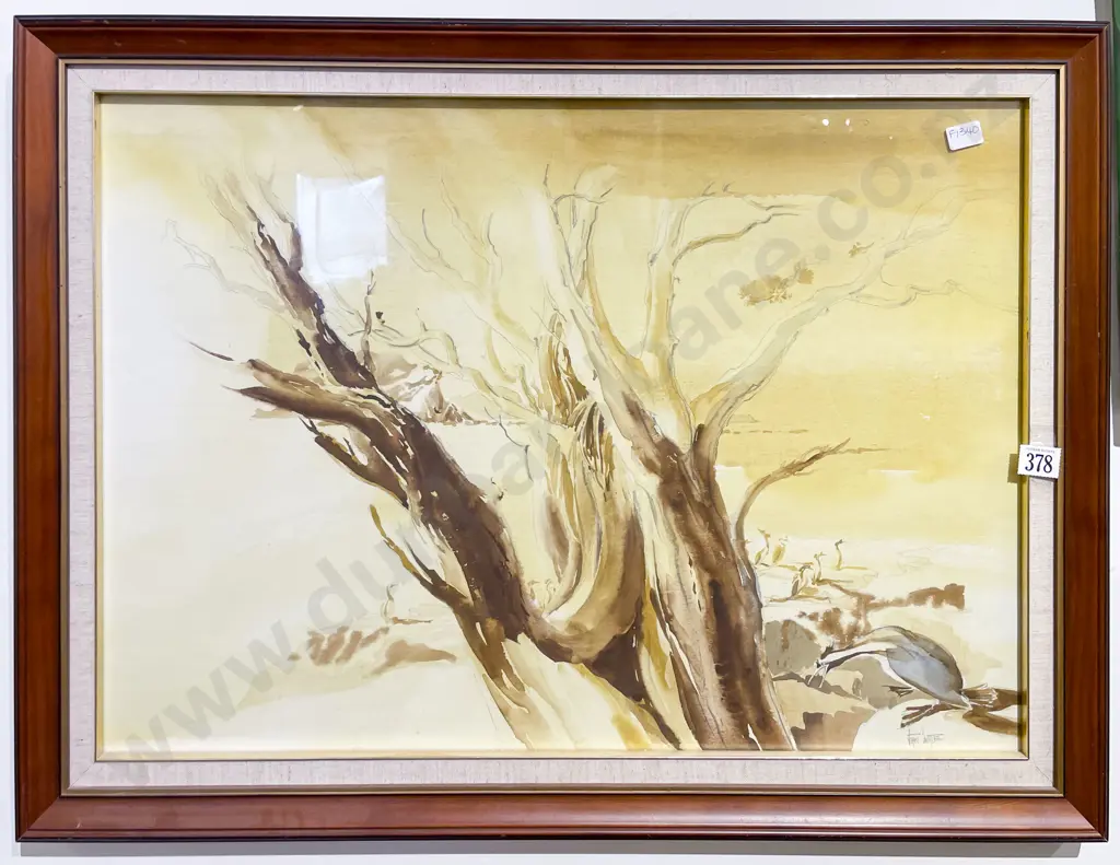 John Castle - Pen and Wash on Paper Image 1++