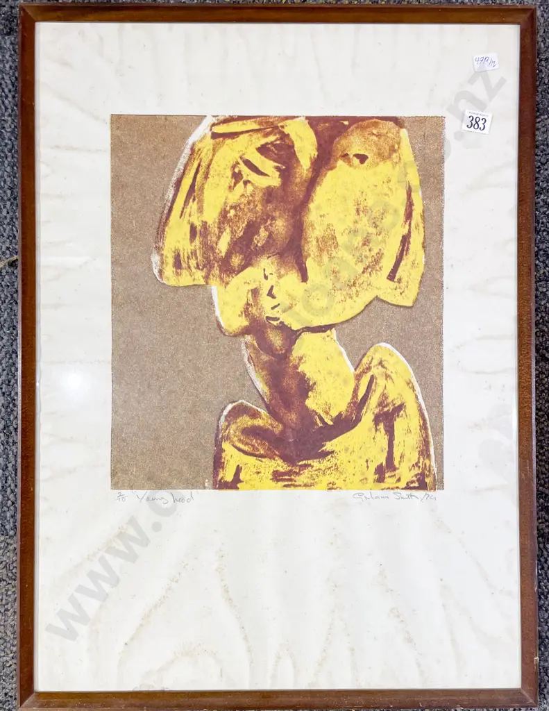 Graham Smith (b 1940) - Young Head - screenprint (a/f) Image 1++