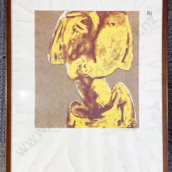 Graham Smith (b 1940) - Young Head - screenprint (a/f)