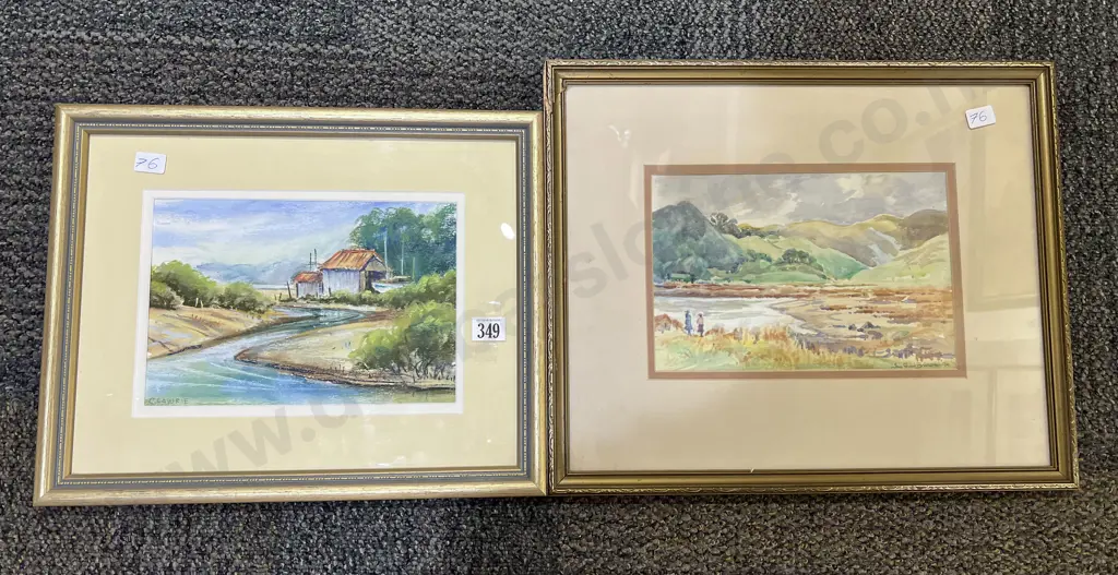 C. Lawrie - Pastel on Paper together with Other Image 1++