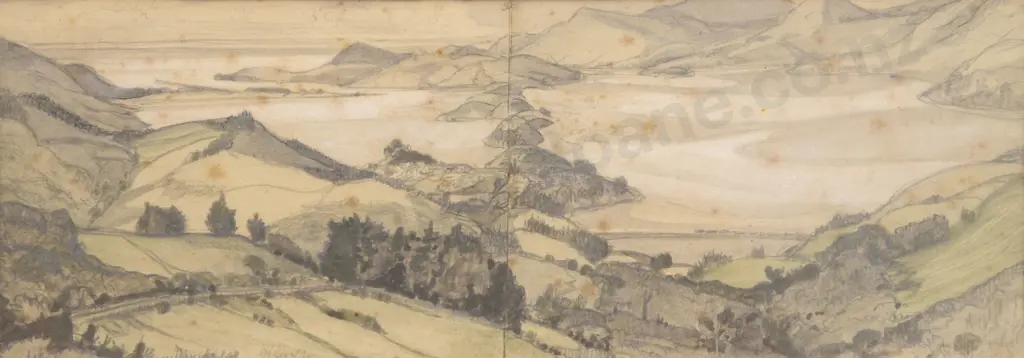 Harry Vye Miller (1907 - 1986) - Landscape (a/f) Image 1++