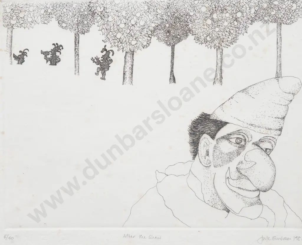 Jule Einhorn (b 1945) - After the Show (a/f) Image 1++