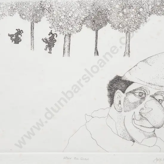 Jule Einhorn (b 1945) - After the Show (a/f)