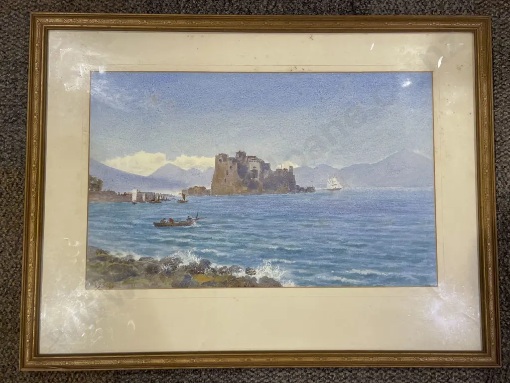 W F Barraud - Coastal Watercolour Image 1++