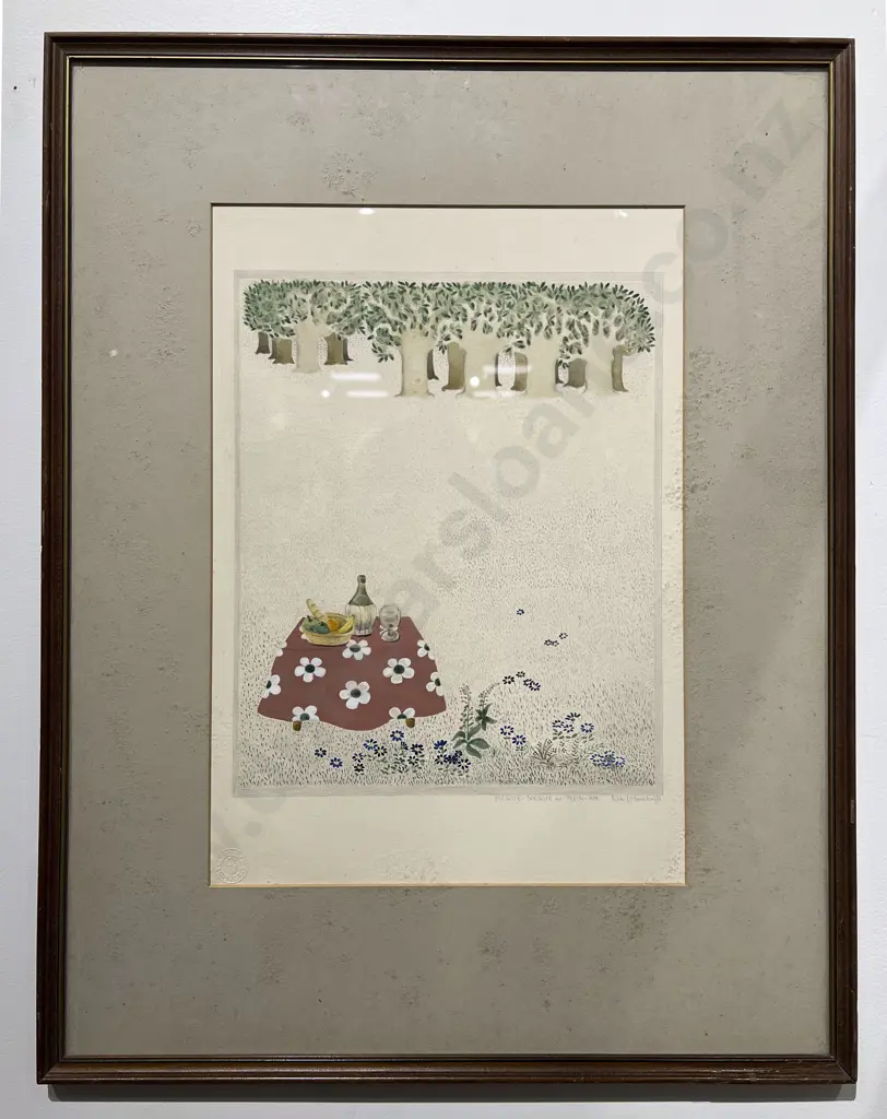 Niki Moucha - "Picque-Nicque en Plein-Air" - Print Image 1++