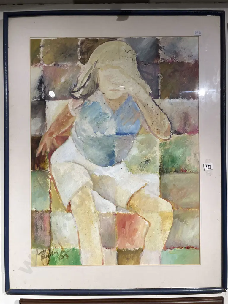 Payton - Watercolour Portrait Image 1++