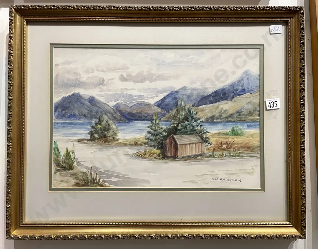Myrtle McDonald - Lakeside Watercolour Image 1++