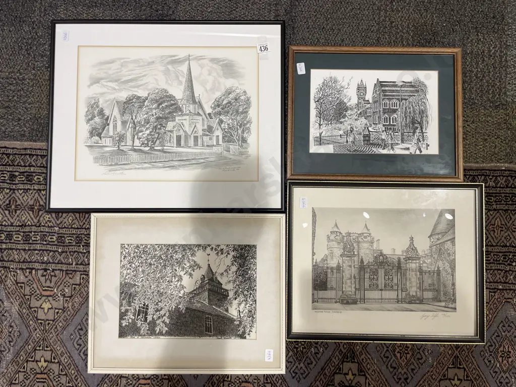 Four Assorted Architectural Studies Image 1++