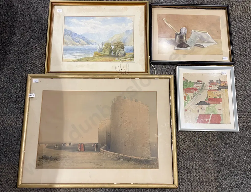 Four Assorted Prints and Originals Image 1++