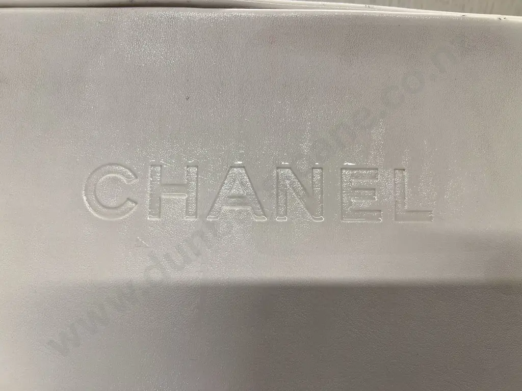 Chanel Leather ex Retail Boutique Swivel Chair Image 1++