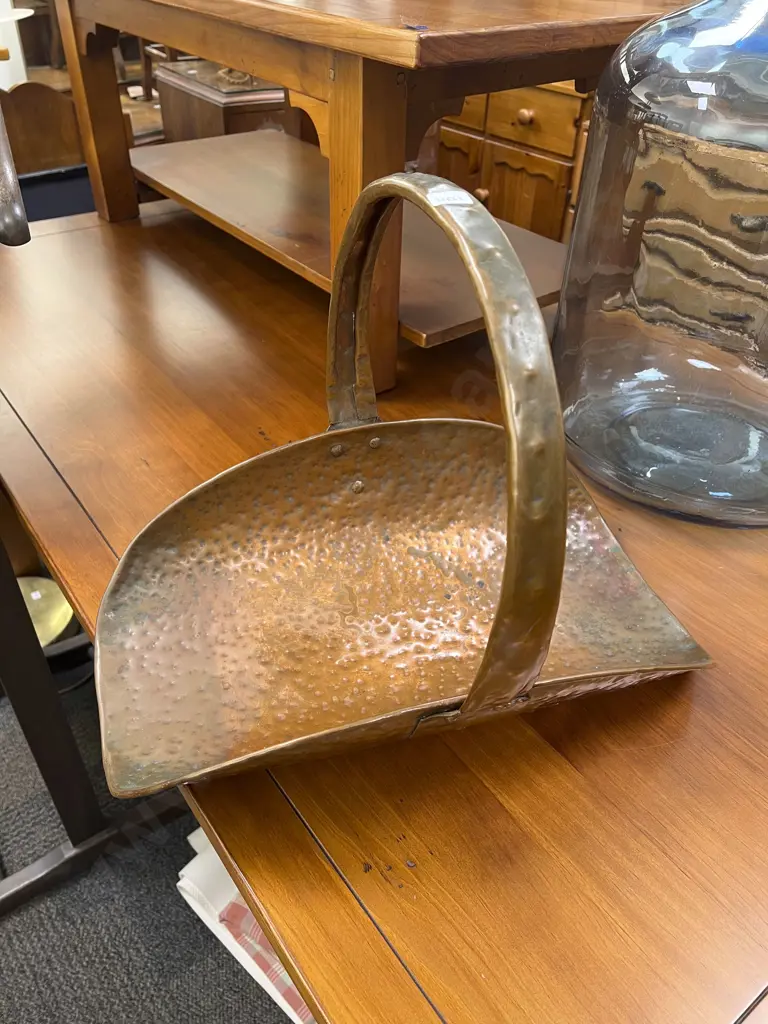 Copper Log Basket Image 1++