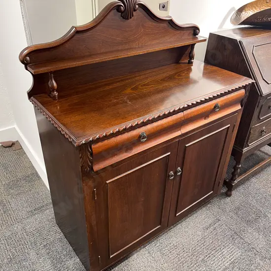 Repro Mahogany Chiffionier