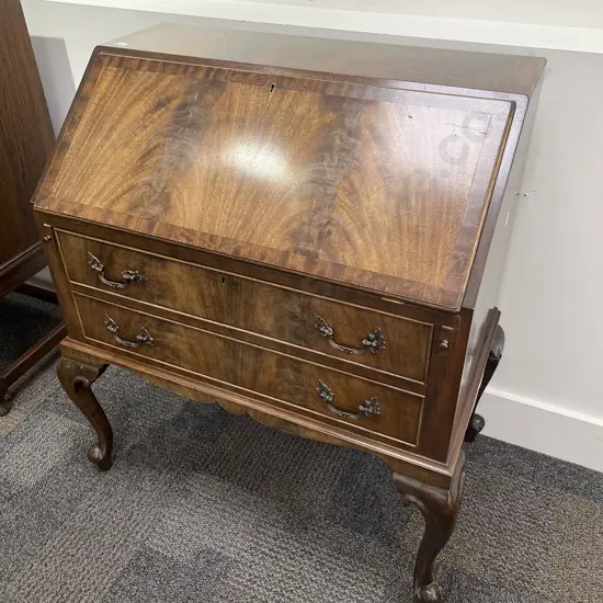 Geo III Style Mahogany Bureau