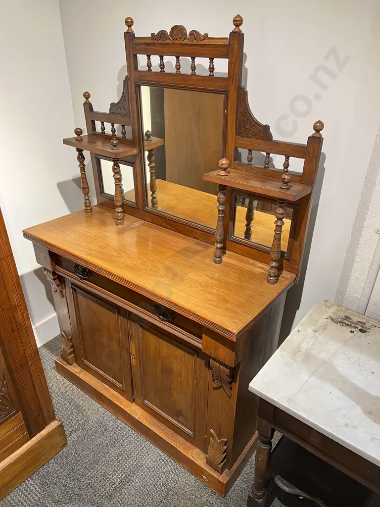 Vict Mirror Back Chiffionier Image 1++