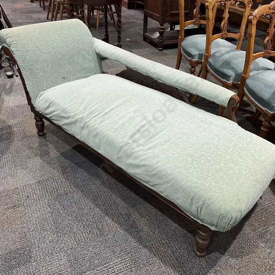 Late Vict Chaise Longue