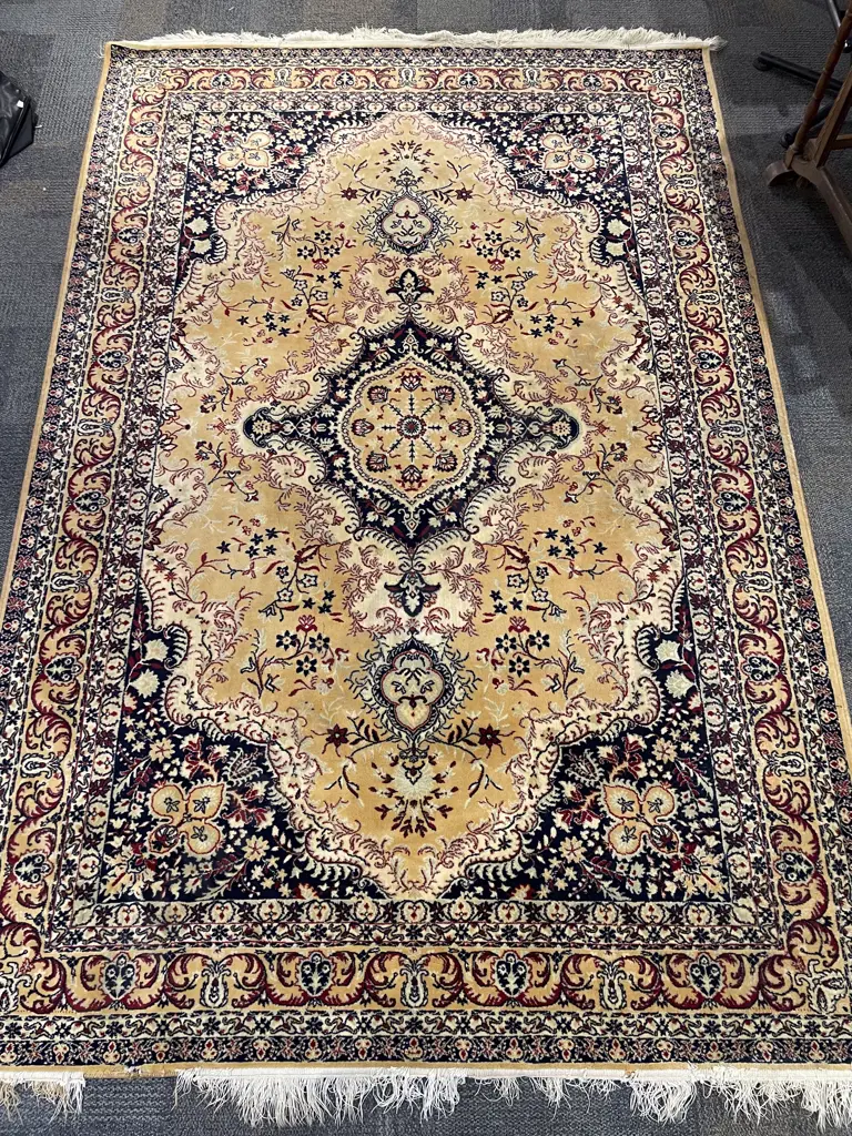 Large Belgium Woollen Floor Rug Image 1++