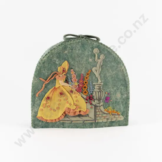 1930's Carpet Felt Tea Cosy