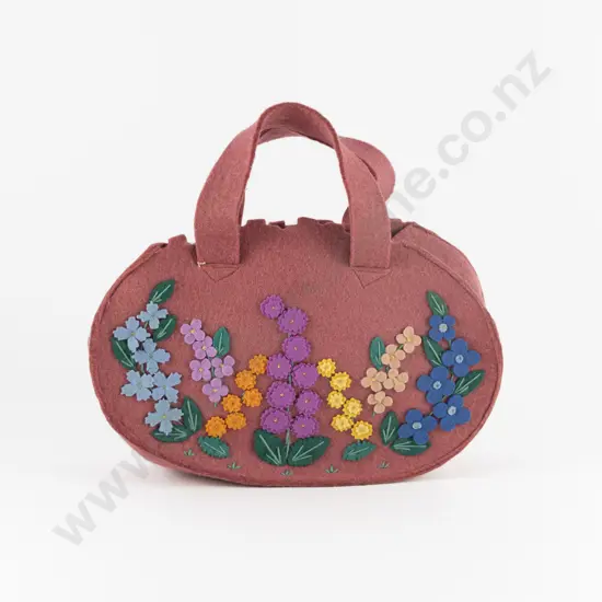 1930's Felt Work Bag