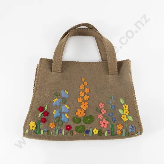 1930's Felt Work Bag