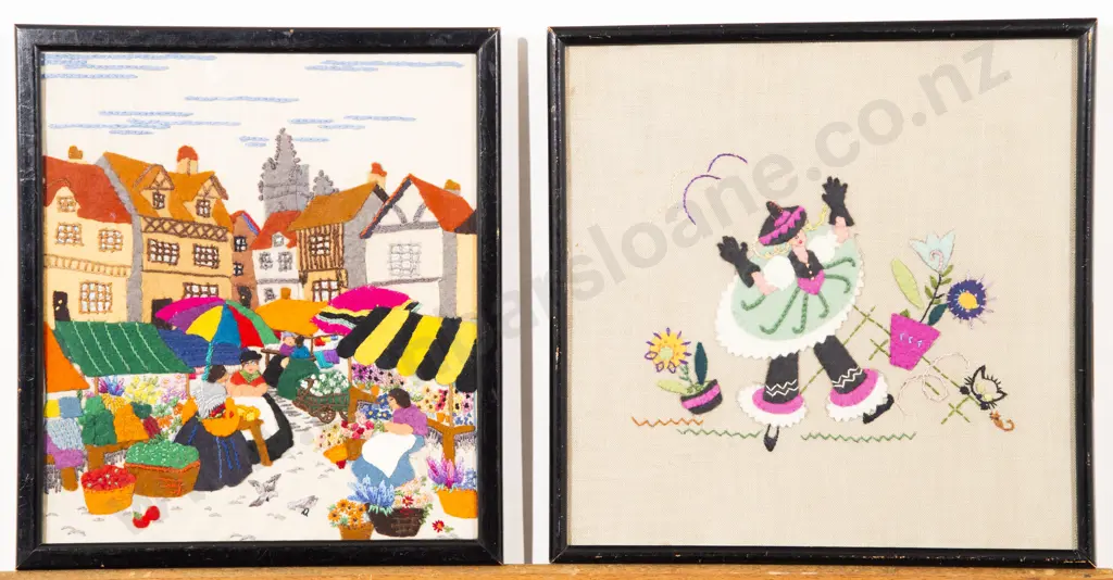 Two Framed Works Image 1++