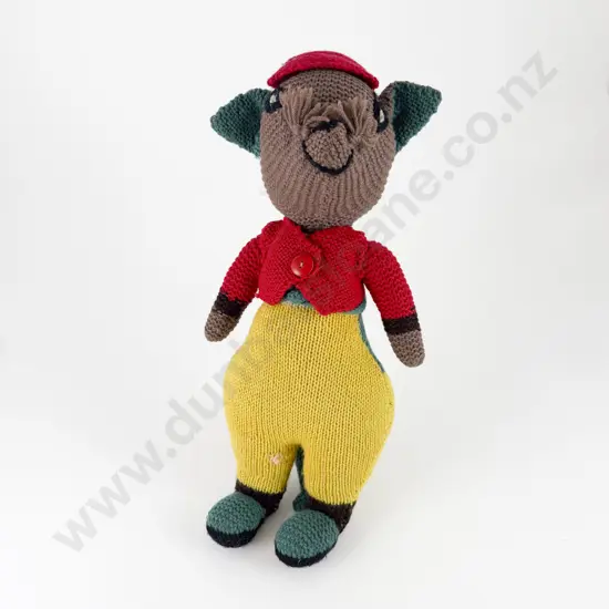 Knitted Toy Fox