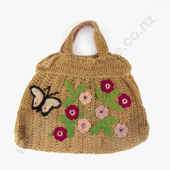 Crocheted String Work Bag