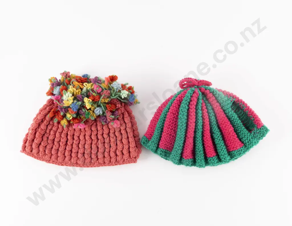 Two Crochet Tea Cosies Image 1++