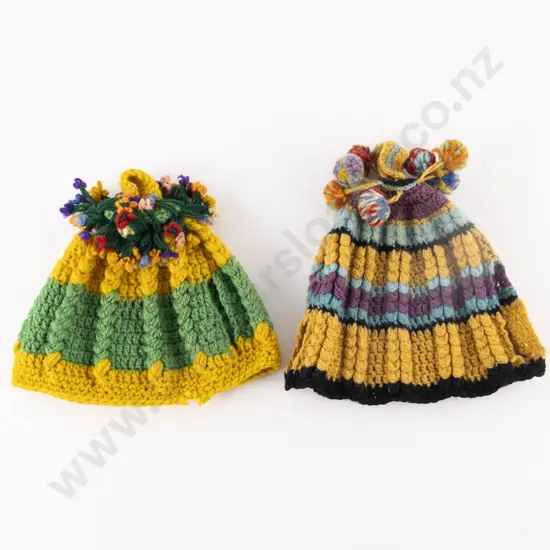 Two Crochet Tea Cosies