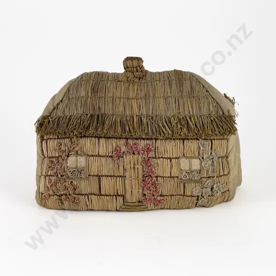 Victorian Straw Thatched Cottage Tea Cosy