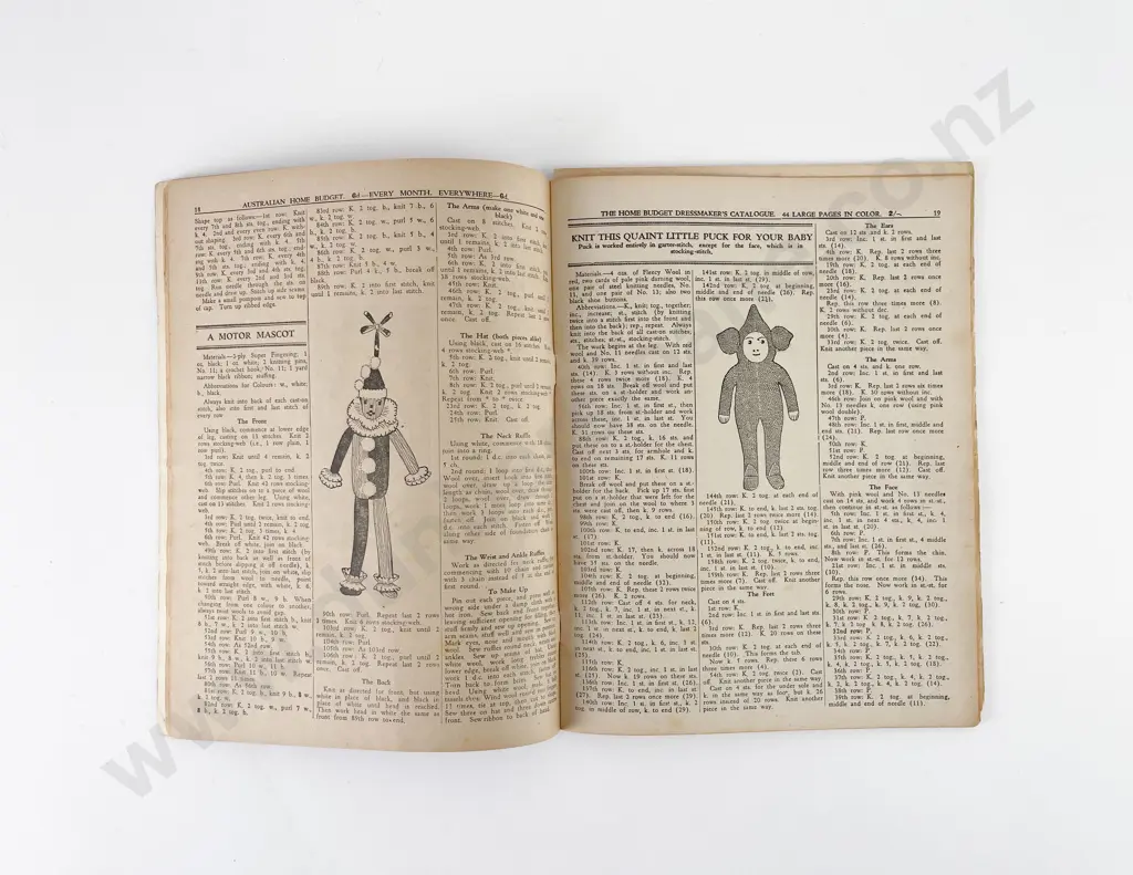 C1930's Australia Home Budget Toys & Novelties Magazine Image 1++