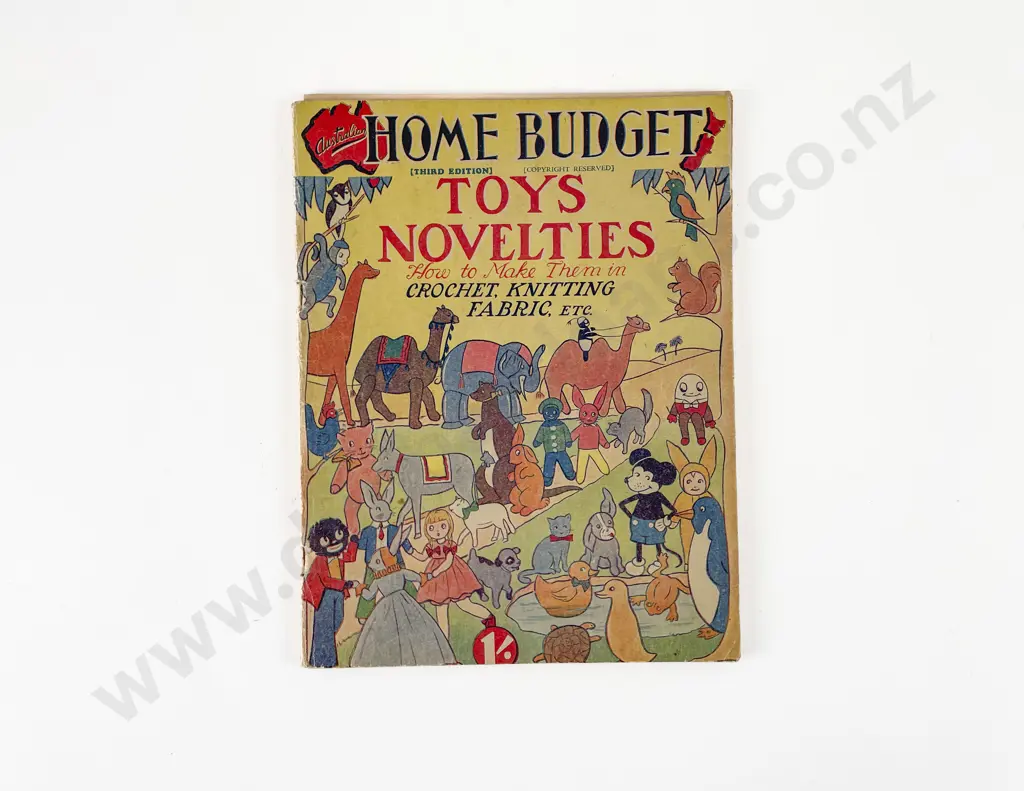 C1930's Australia Home Budget Toys & Novelties Magazine Image 1++